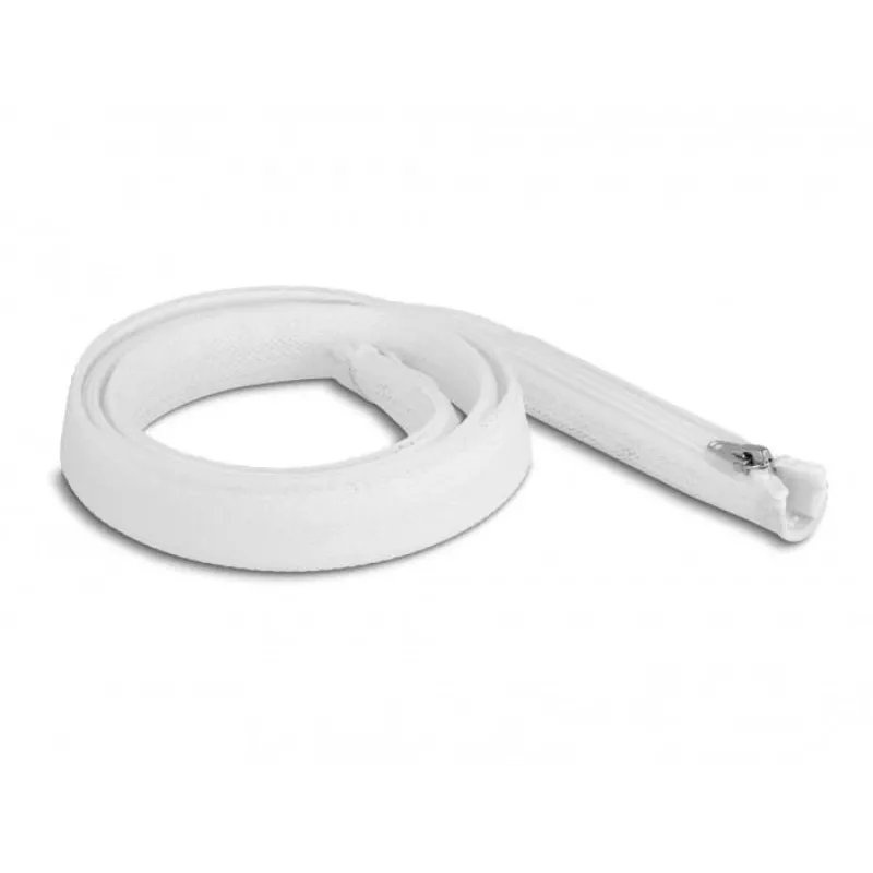 Gevlochten kabelhuls DeLOCK 20821 1 m x 20 mm wit