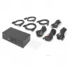 DIGITUS KVM-switch, 4 poorten, dual display, 4K, DisplayPort®