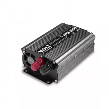 Omvormer AZO 350/500W 24V naar 230V model 4PRZ24230IPS500, 350W continu vermogen / 500W piekvermogen