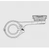 Quad Lock fietsstuurhouder, zwart
