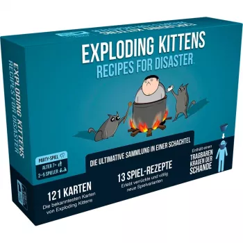 Exploding Kittens - Recipes for Disaster, kaartspel