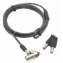 Kabelslot DICOTA D31540 zwart 2 m