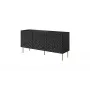 Cama Meble HOLE ladekast 152x42,5x74,5 cm, mat zwart