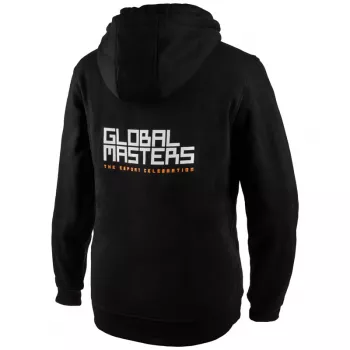 Global Masters hoodie GM logo - zwart (L)