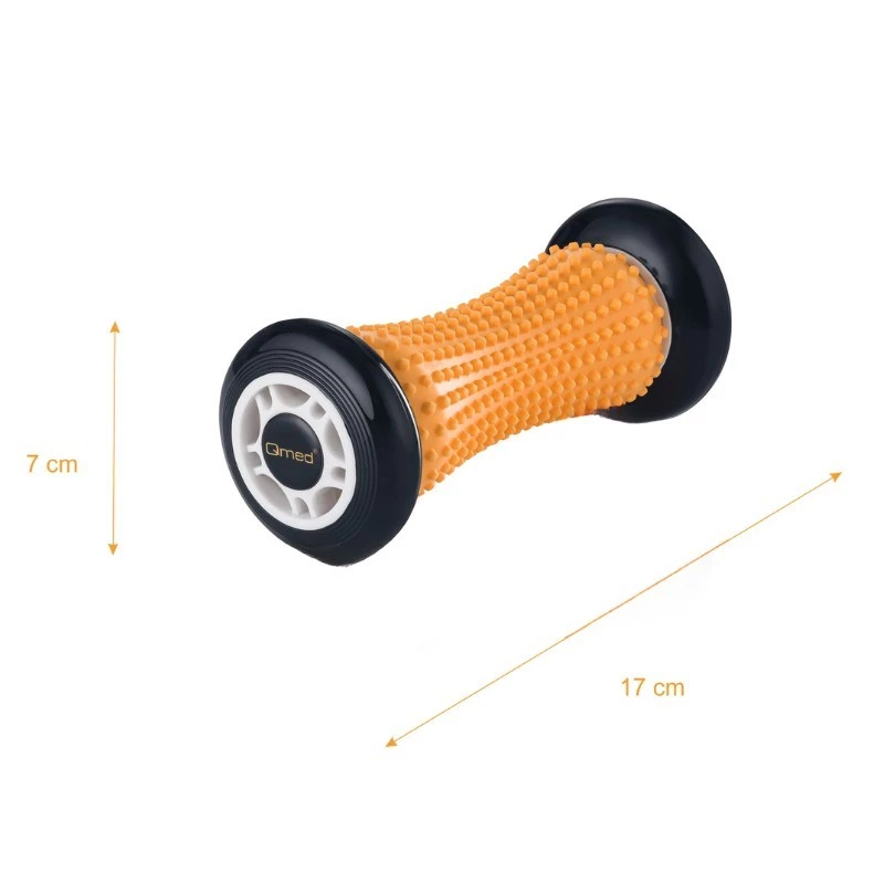 Revalidatierol MDH DRQM3P4LKXXXP, TPE, zwart, 7 cm diameter, 17 cm lengte
