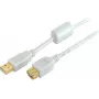 shiverpeaks BS77120-WF USB-kabel 1 m USB 2.0 USB A wit (BS77120-WF)