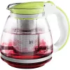 Glazen kan Lamart LT7028 groen transparant 13 cm diameter 155 mm hoogte