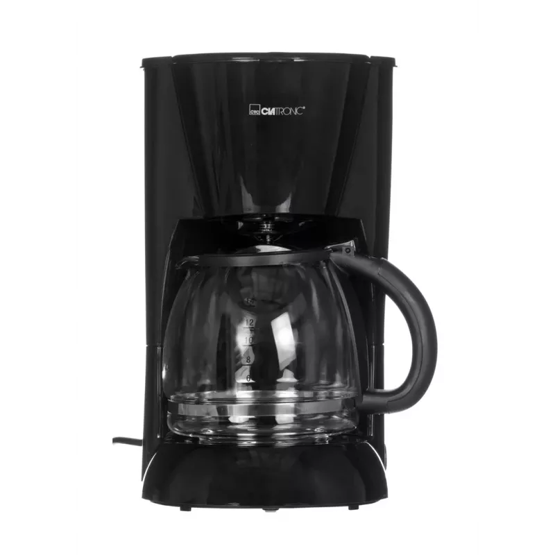 CLATRONIC KA 3473 filterkoffiezetapparaat, 1,5 l waterreservoir, capaciteit 14 kopjes, zwart