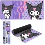 Muispad Kids Euroswan 80x30 cm Hello Kitty Kuromi, grote rechthoekige gaming-/bureaumat