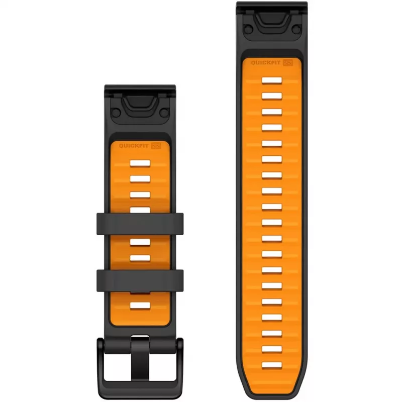 Band Garmin QuickFit 010-13392-05 graphite oranje