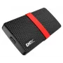 SSD Emtec 512GB USB Type-C 3.2 Gen 1 zwart rood X200