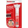 fischer REPARATIEPLAMUUR - metaal - kunststof - hout - universeel - plafond - wand - wit - knijptube - 70 ml