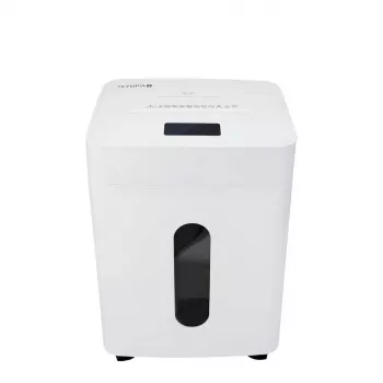 Papiervernietiger Olympia CC 2515 S wit, capaciteit 15 vel, partikelsnede
