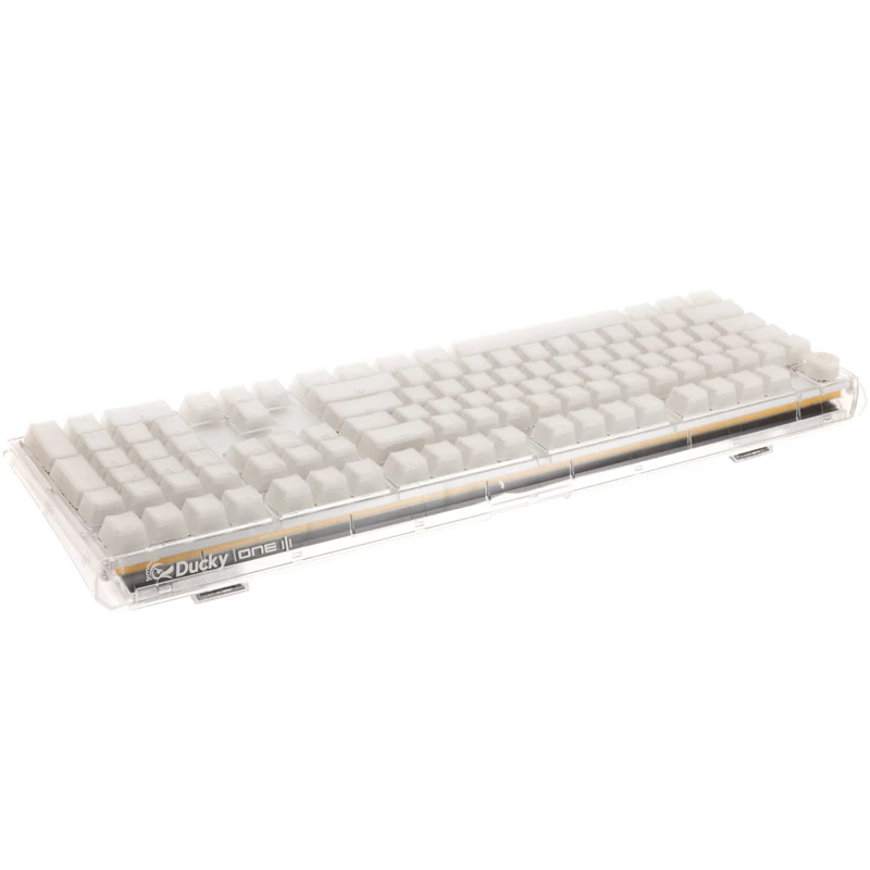 Ducky One 3 RGB toetsenbord gaming USB QWERTY US English wit mechanisch bedraad
