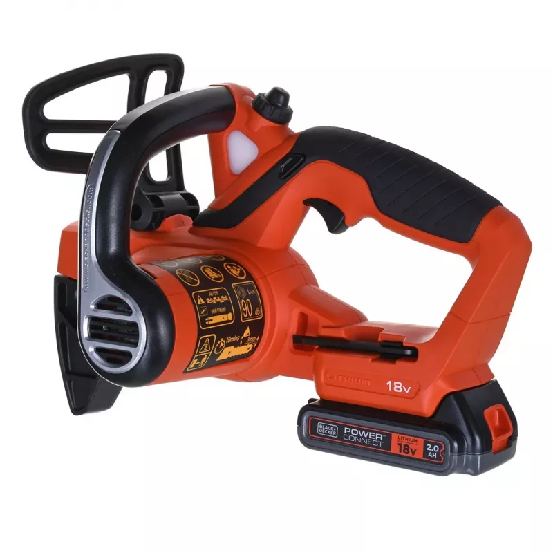 Black & Decker GKC1820L20 accu-kettingzaag, zwart/oranje