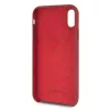 Mercedes-Benz hard cover silicone voor Apple iPhone XR rood MEHCI61SILRE