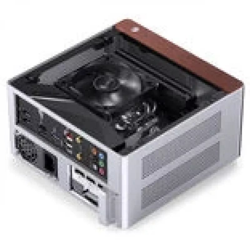 Computerbehuizing Jonsbo NV10 Mini ITX - zilver
