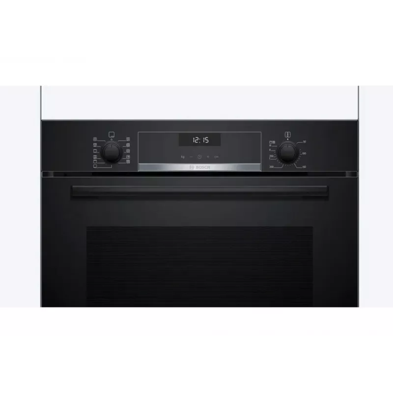 Inbouw-elektrische oven Bosch HBG537FB4 met 71 L inhoud, 4D-hete lucht, EcoClean, grill, thermometer
