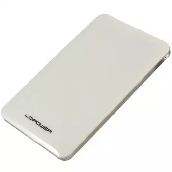 LC-Power LC-25U3-7W, alleen behuizing 2.5, USB 3.0, wit, voor SATA HDD/SSD (LC-25U3-7W)