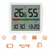 Manta MTO001W thermometer hygrometer met klok, wit