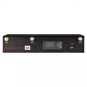 Securepoint Black Dwarf Pro G5 VPN as a Service Hardware-firewall desktop 2,83 Gbit/s