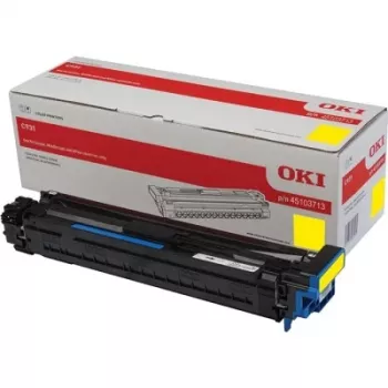 OKI 45103713 trommeleenheid voor C911/C931, 40.000 pagina's, geel