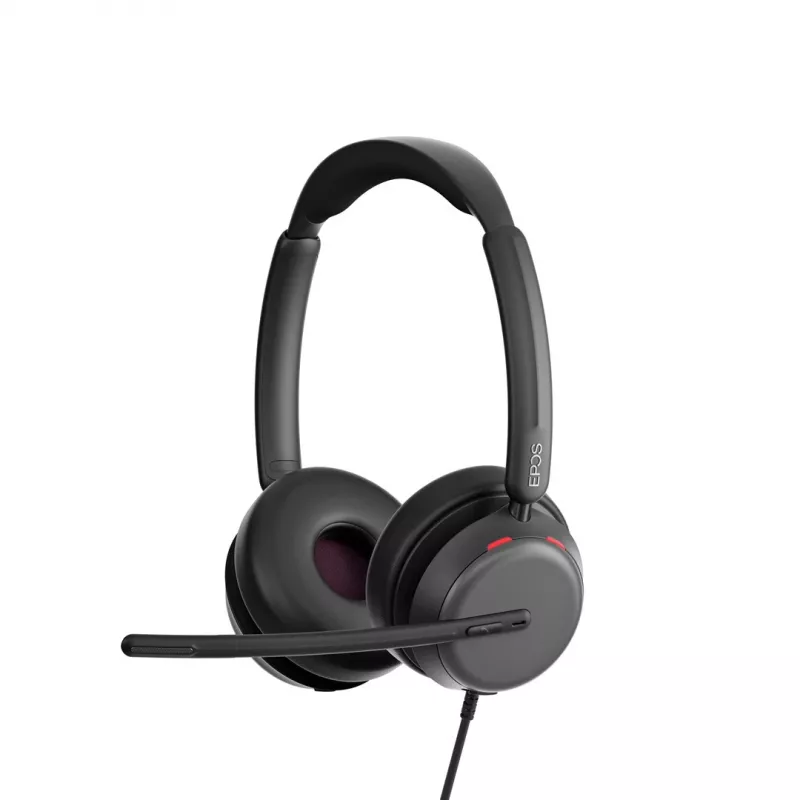 EPOS IMPACT 860 ANC headset, bedrade hoofdband headset, office/callcenter, USB Type-C, zwart