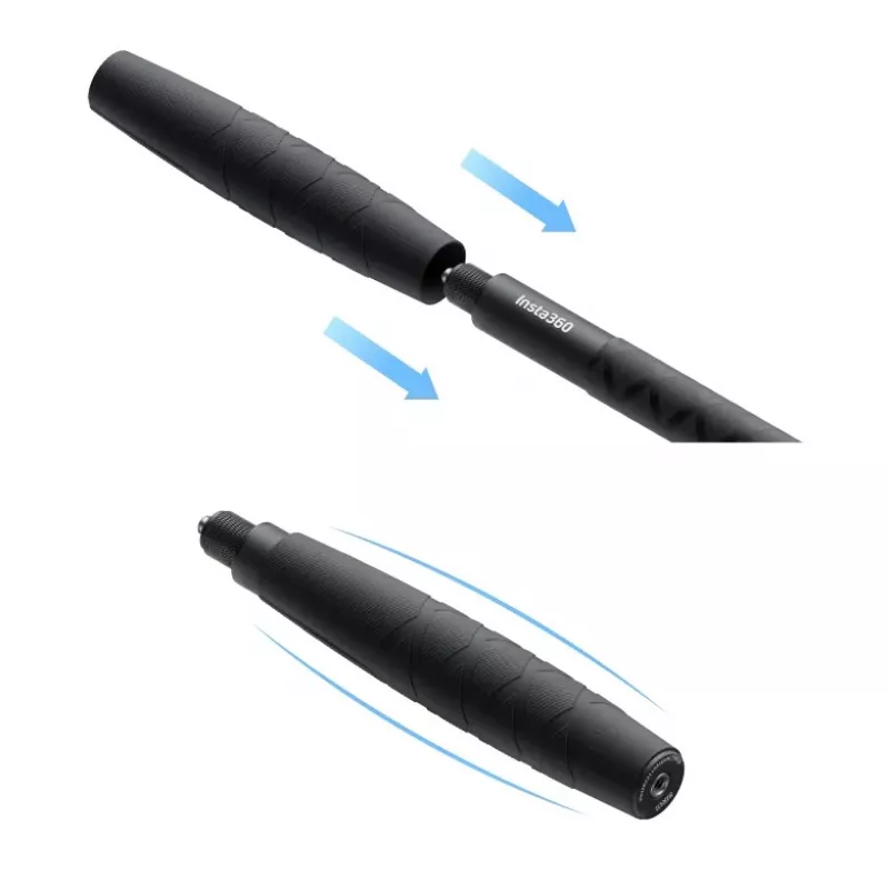 Insta360 CINSCAVG selfiestick camera zwart