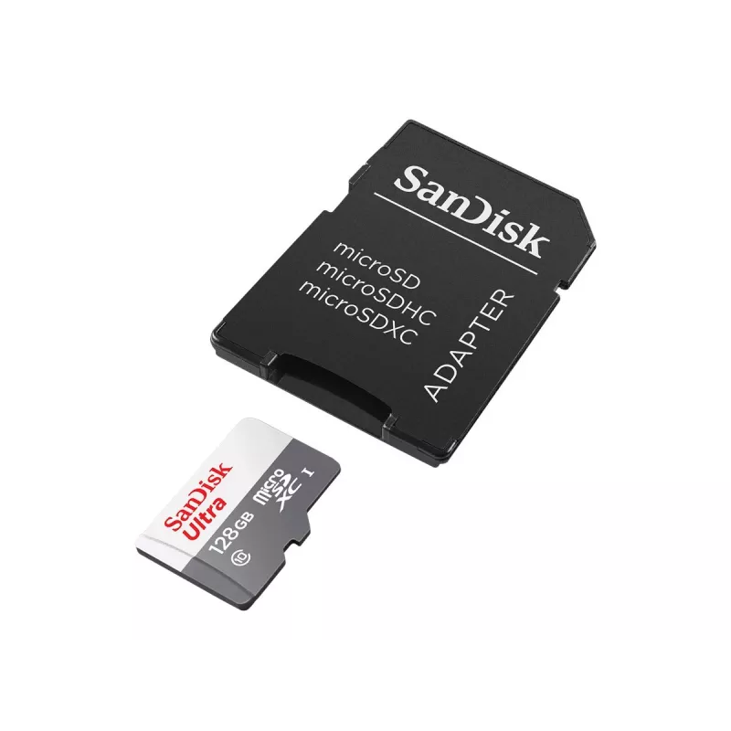 Flashgeheugen SanDisk 128GB MicroSDXC UHS-I Class 10 SDSQUNR-128G-GN6TA