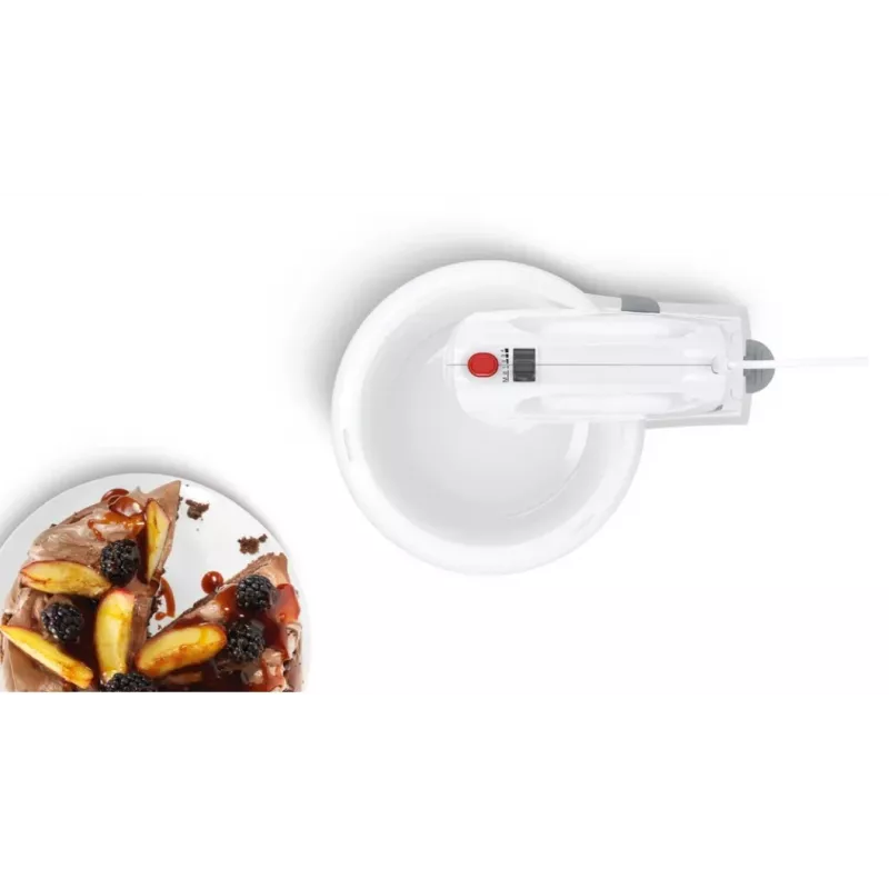 Handmixer Bosch MQWPL2000 — 375 W, 4 snelheden, turbo, puls, rvs-opzetstukken, kom inbegrepen