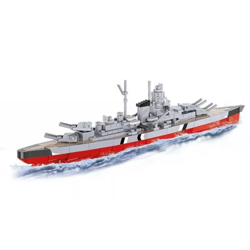 Bouwset Cobi slagschip Bismarck model, 590 onderdelen