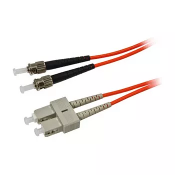 Synergy 21 2,0m OM2 ST - SC - ST - SC - mannelijk/mannelijk - OM2 - oranje - multimode (S216255)