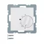 Thermostaat draaischakelaar Berker 20268989, wit, AC 250 V, 50–60 Hz