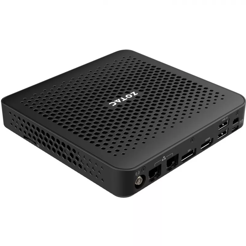 Zotac ZBOX edge MI648 0,64L-pc zwart i5-1340P 1,9 GHz
