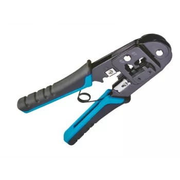 Alantec NI024 kabelkrimptang crimping tool zwart, blauw