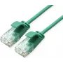 ROLINE GREEN UTP-patchkabel Cat.6A (klasse EA), LSOH, slank, groen, 0,3 m (21.44.3931)