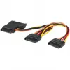 Interne Y-stroomkabel SATA naar 3x SATA Secomp 11.03.1041