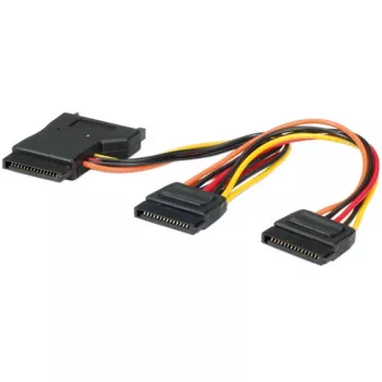 Interne Y-stroomkabel SATA naar 3x SATA Secomp 11.03.1041