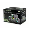 Esperanza EGS107 luidspreker 2.1 USB LED 5 W zwart