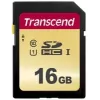 Flashgeheugen Transcend 16GB SDHC UHS-I 500S