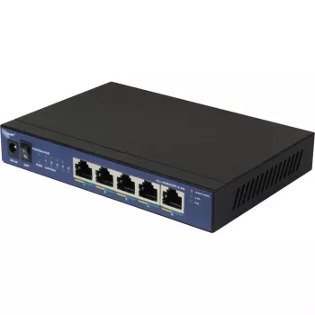 Netwerkswitch ALLNET ALL-SG8005P-2.5G, 5-poorts, PoE-ondersteuning, 2.5G uplink-mogelijkheid