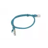 Lanberg PCU5-10CC-0050-B netwerkkabel RJ45 Cat5e U/UTP, 0,5 m, blauw
