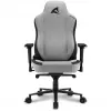Gaming-stoel Sharkoon SKILLER SGS40 stof gestoffeerde zitting rugleuning grijs