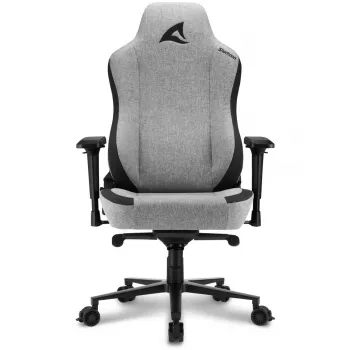 Gaming-stoel Sharkoon SKILLER SGS40 stof gestoffeerde zitting rugleuning grijs