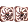 Noctua NF-A14x25 G2 PWM Sx2 PP 140mm dubbele ventilatorset