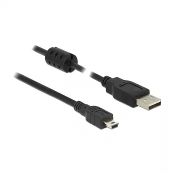 USB-kabel DeLOCK 0,5m USB 2.0-A Mini-B