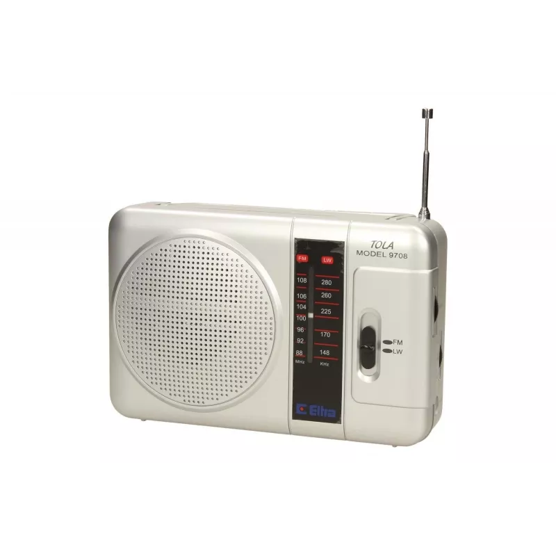 Draagbare radio Eltra TOLA 3 analoog zilver