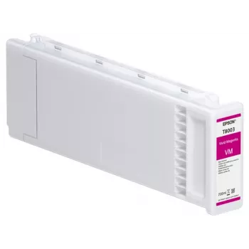 Inktpatroon Epson Vivid magenta T80030N 700 ml voor UltraChrome PRO printers