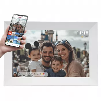 Denor fotolijst met FRAMEO 10.1 16GB wit