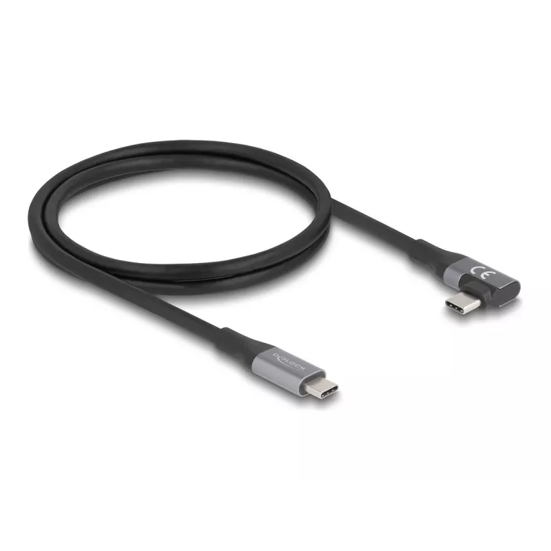 USB-kabel DeLOCK 81131 1 m USB-C zwart 40 Gbit/s